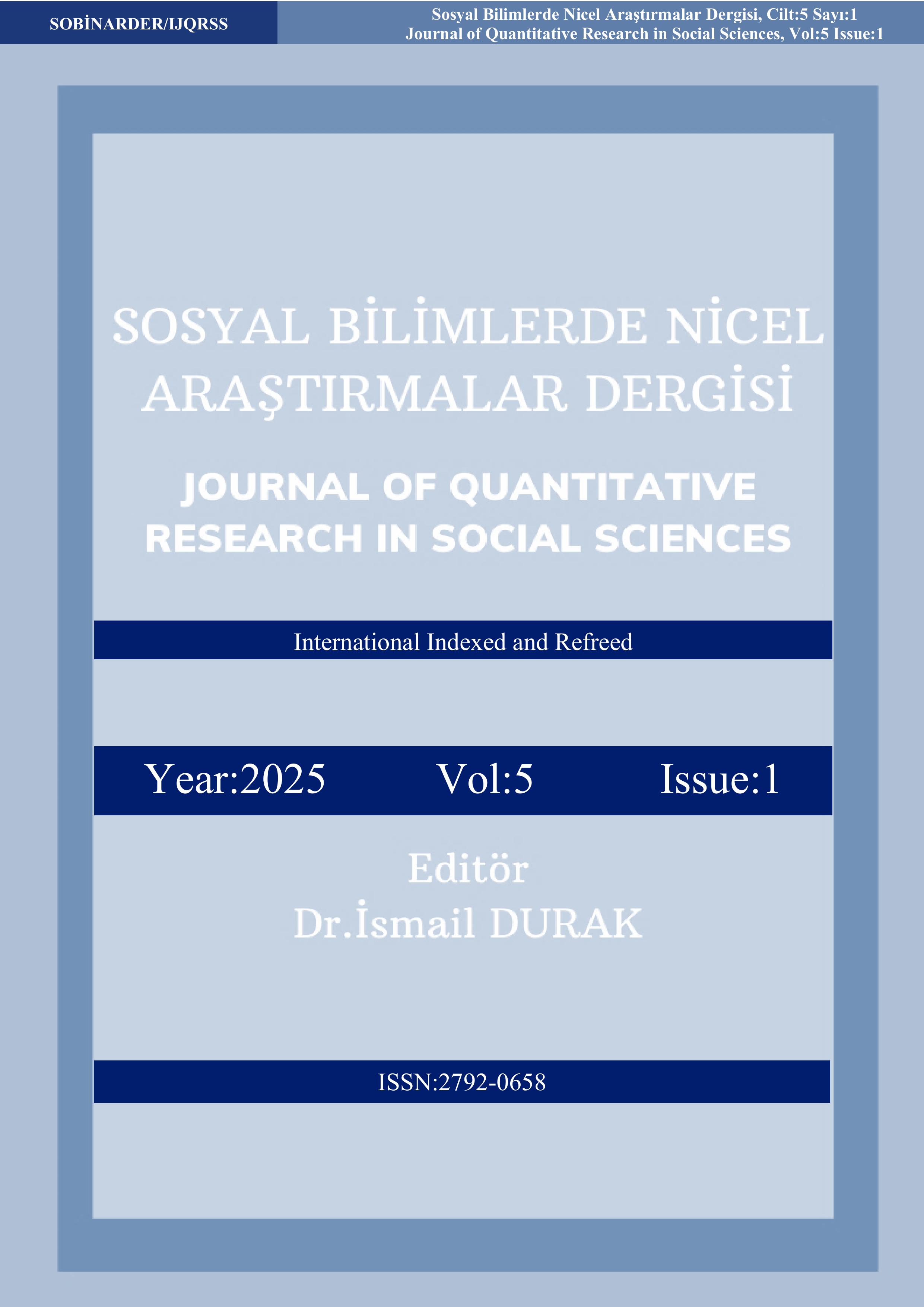 					Cilt 5 Sayı 1 (2025): Güncel Sayı Gör
				